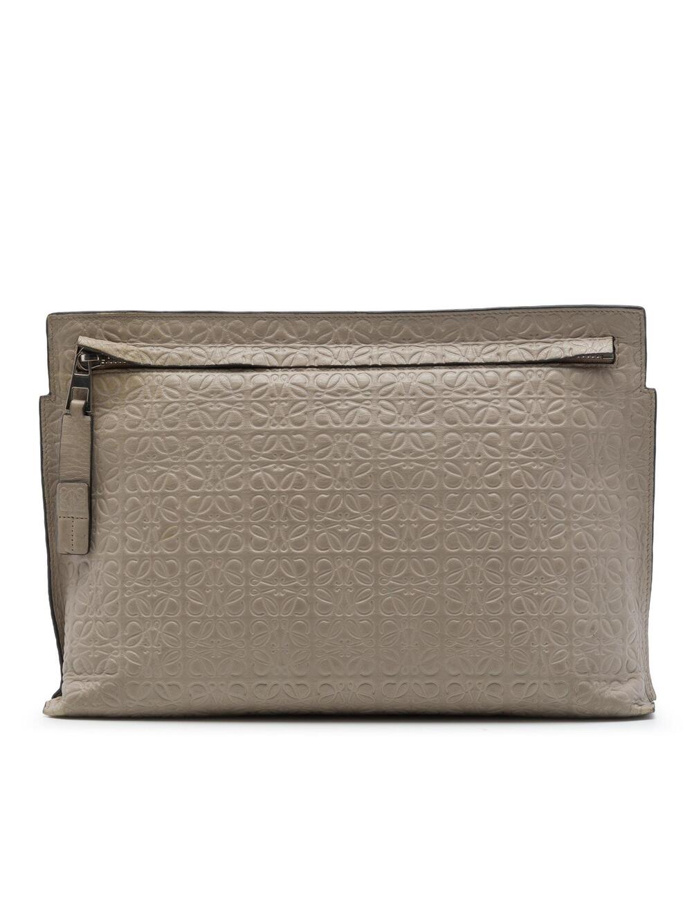 Loewe Embossed Anagram Leather Repeat T #360051L52B